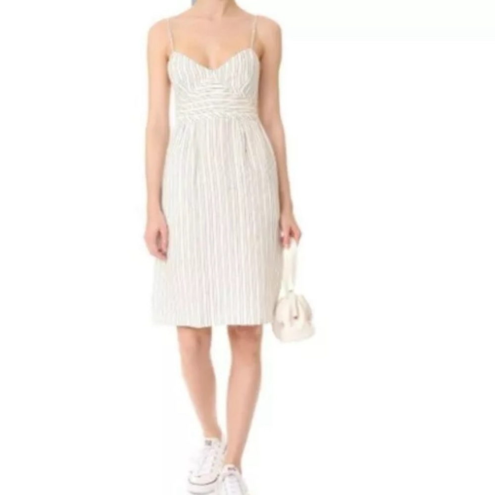 SOLD Theory Melaena B Linen Dress - Picture 5 of 11